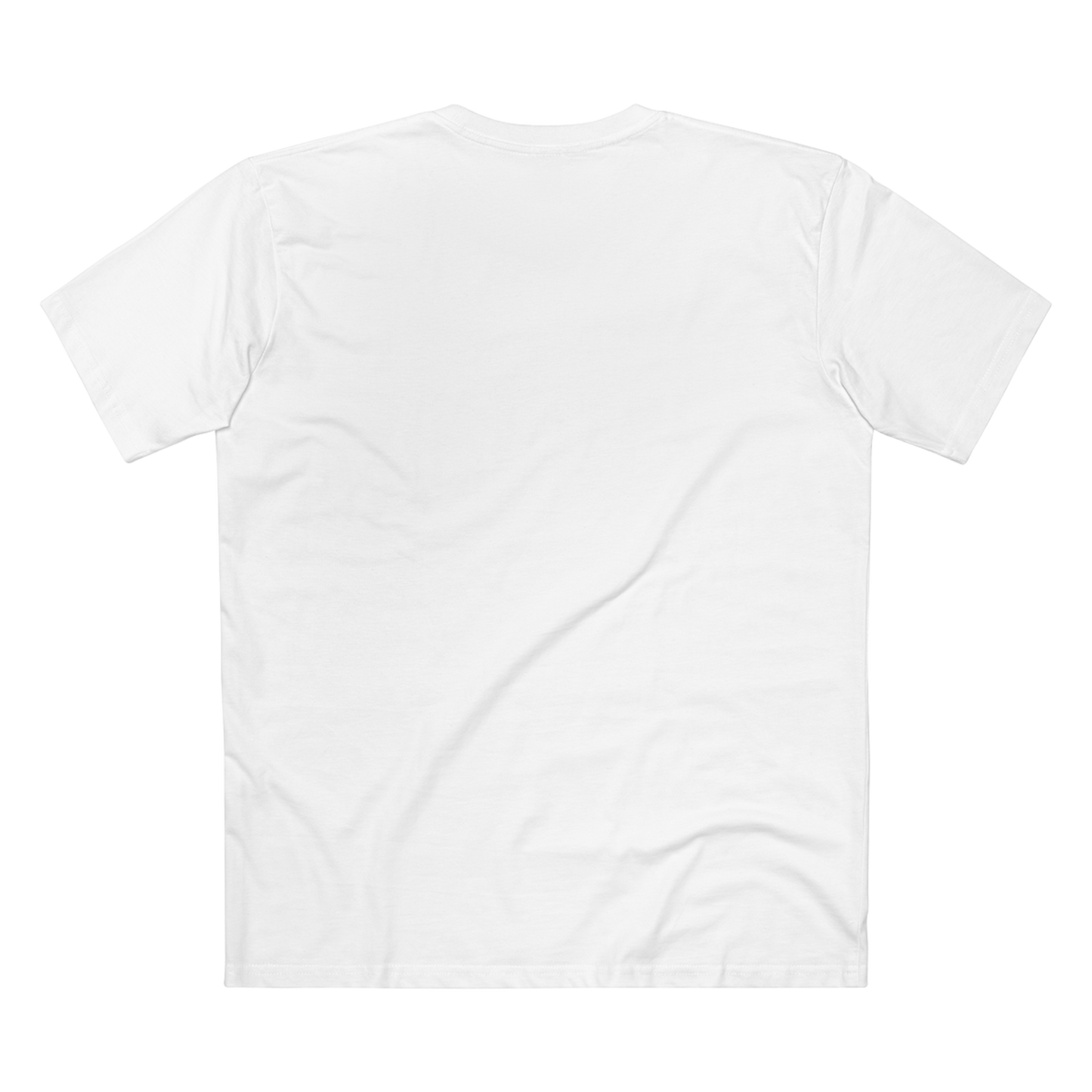 white back In Dogs We Trust - American Flag Watercolor Tee