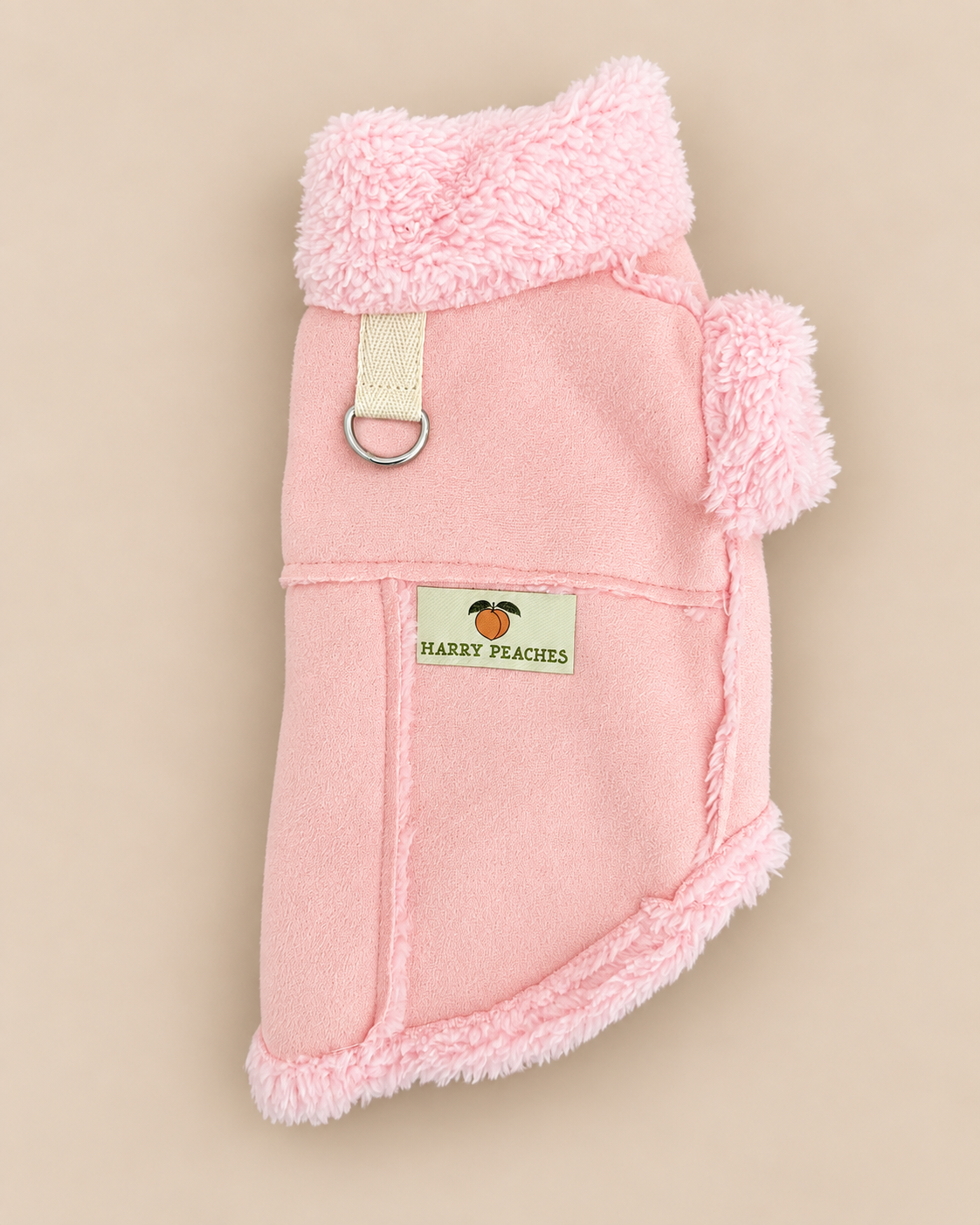 Harry Peaches Fleece Luxury Dog Sweater