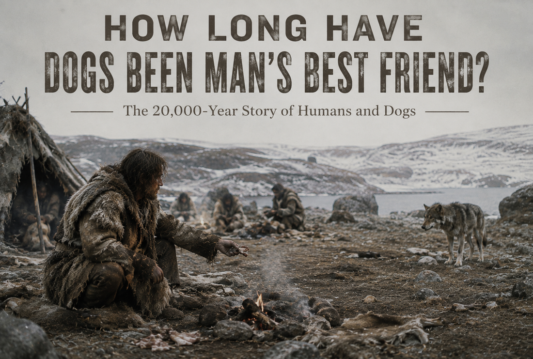 HOW LONG HAVE DOGS BEEN MAN'S BEST FRIEND?