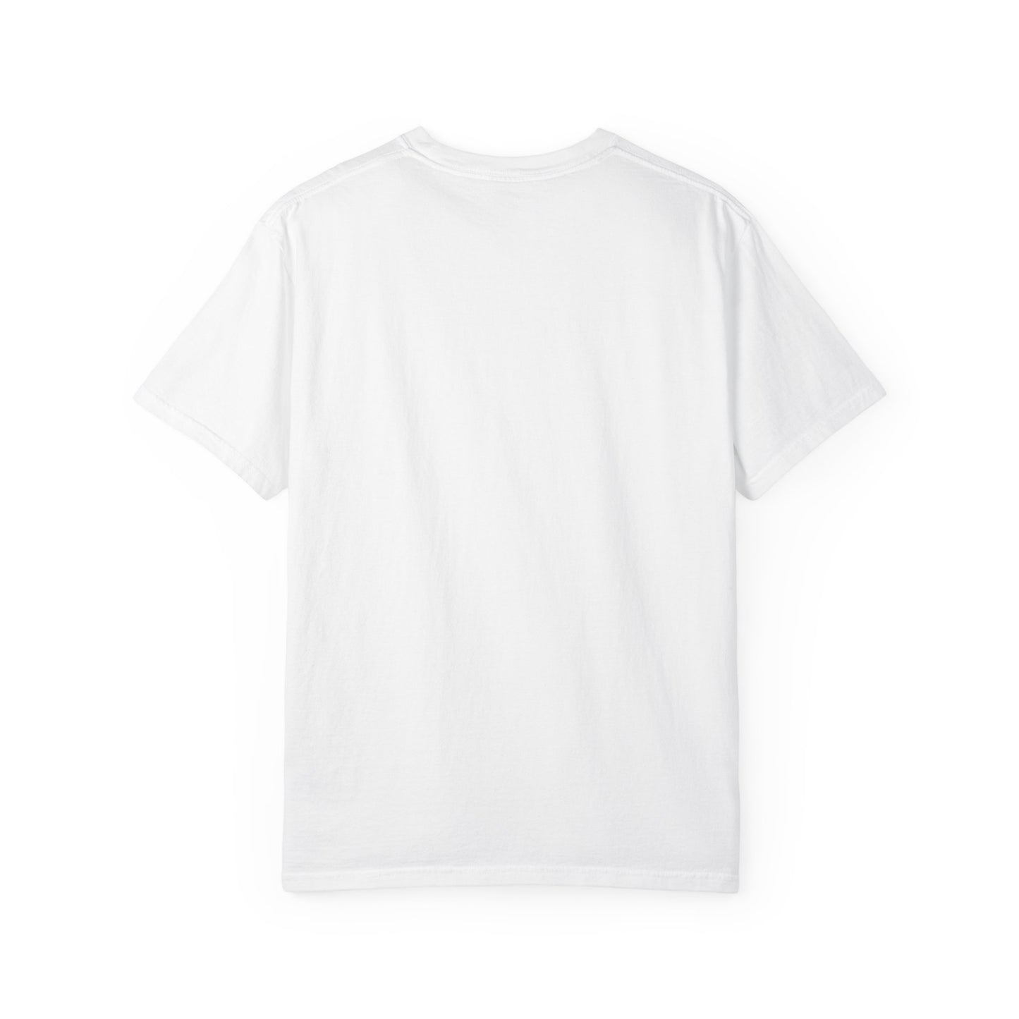 White t-shirt on a white background Be The Best At Being Last — Golden Retriever Tee