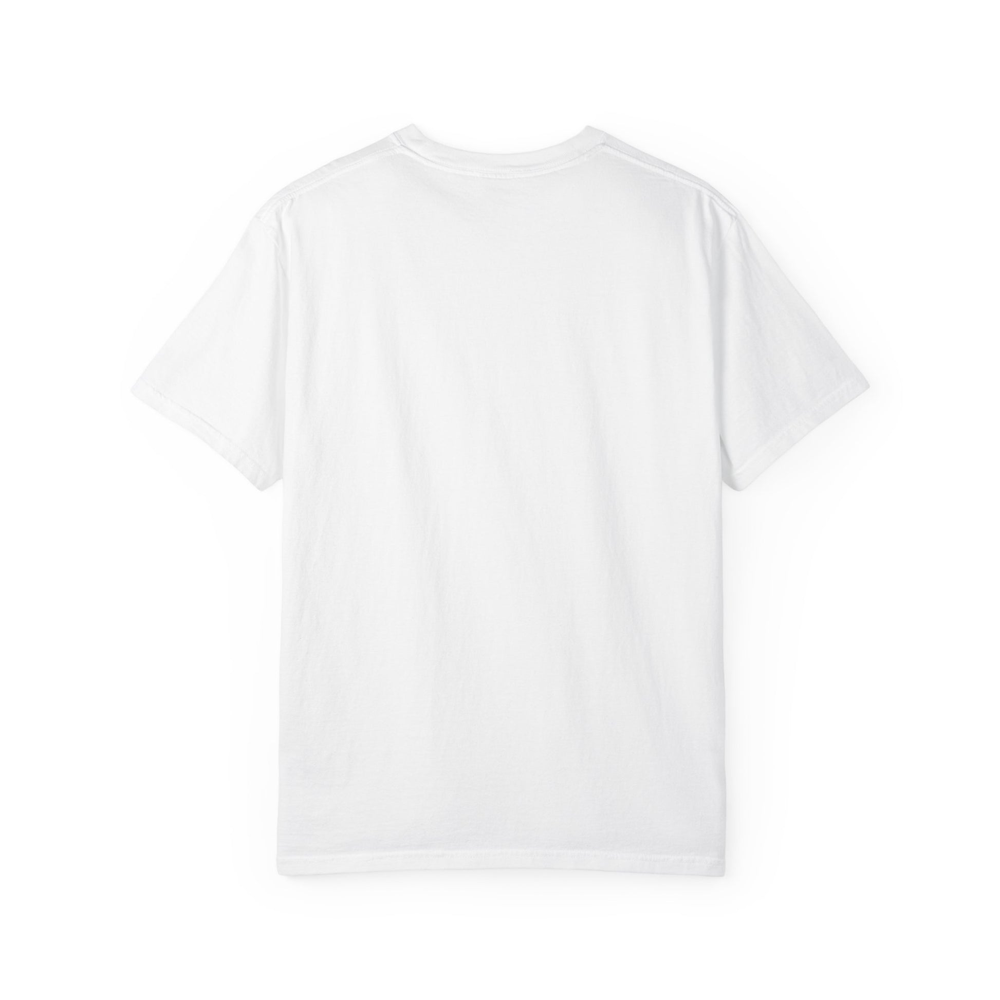 White t-shirt on a white background Be The Best At Being Last — Golden Retriever Tee