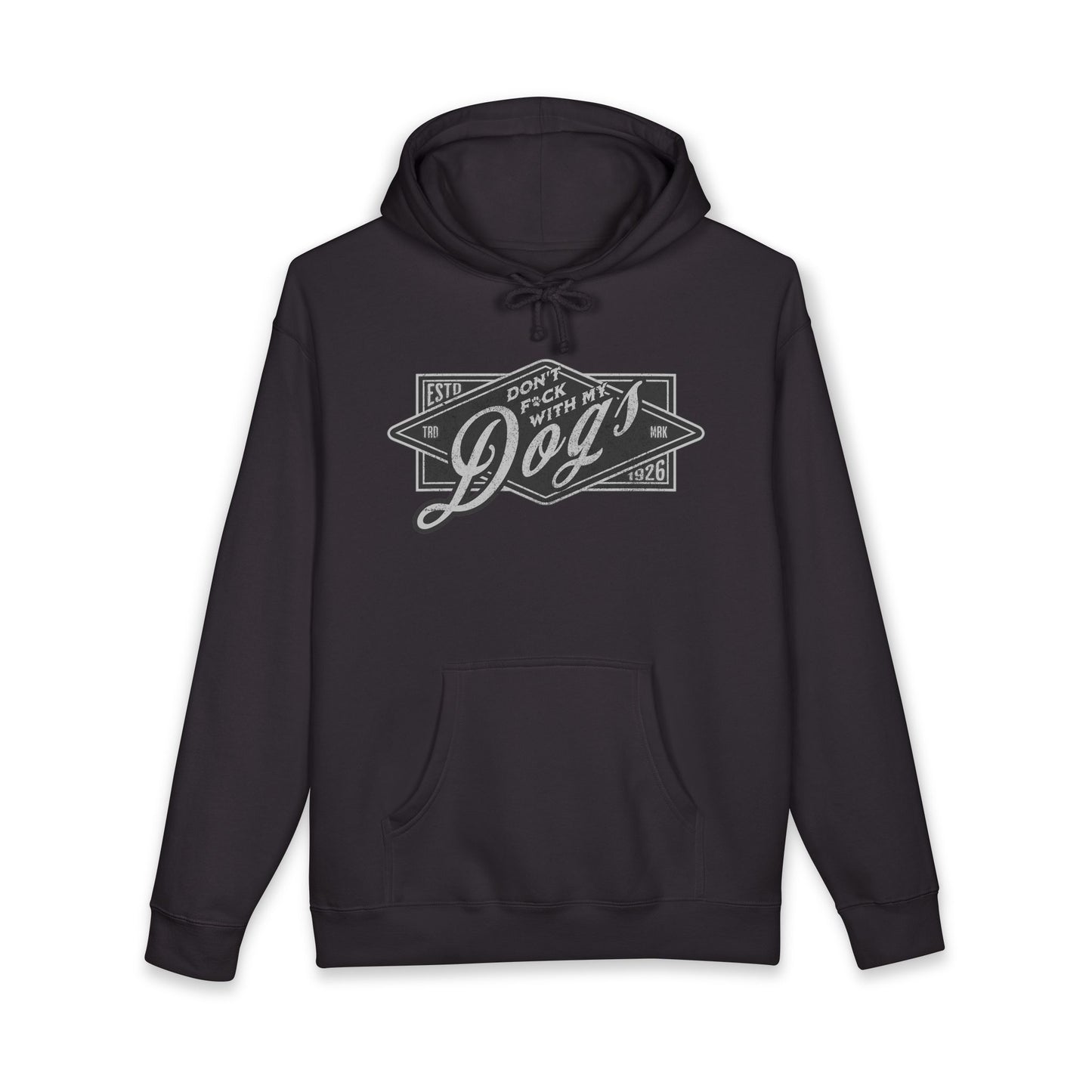 Don’t Fuck With My Dogs hoodies by Harry Peaches
Statement hoodie by Harry Peaches