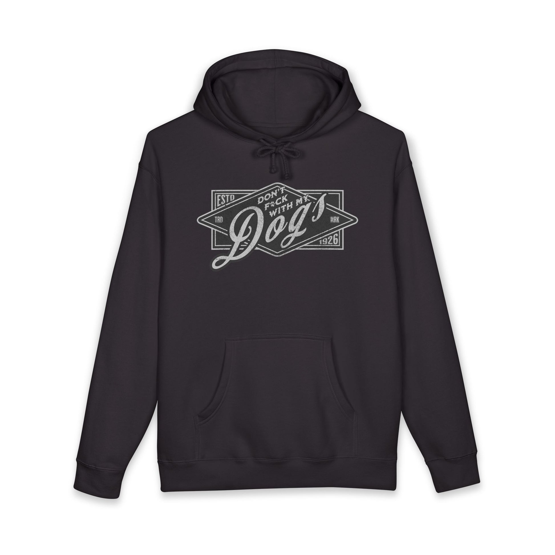 Don’t Fuck With My Dogs hoodies by Harry Peaches
Statement hoodie by Harry Peaches