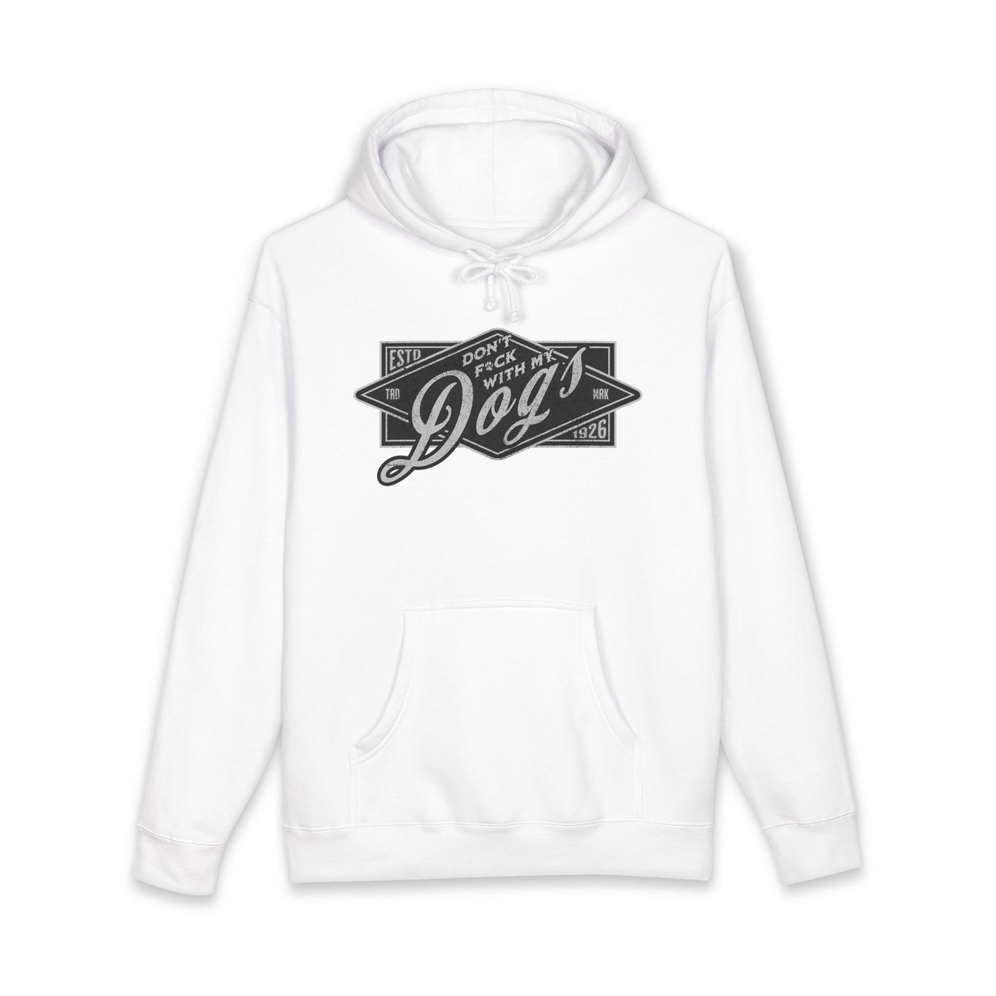 Don’t Fuck With My Dogs hoodies by Harry Peaches
Statement hoodie by Harry Peaches