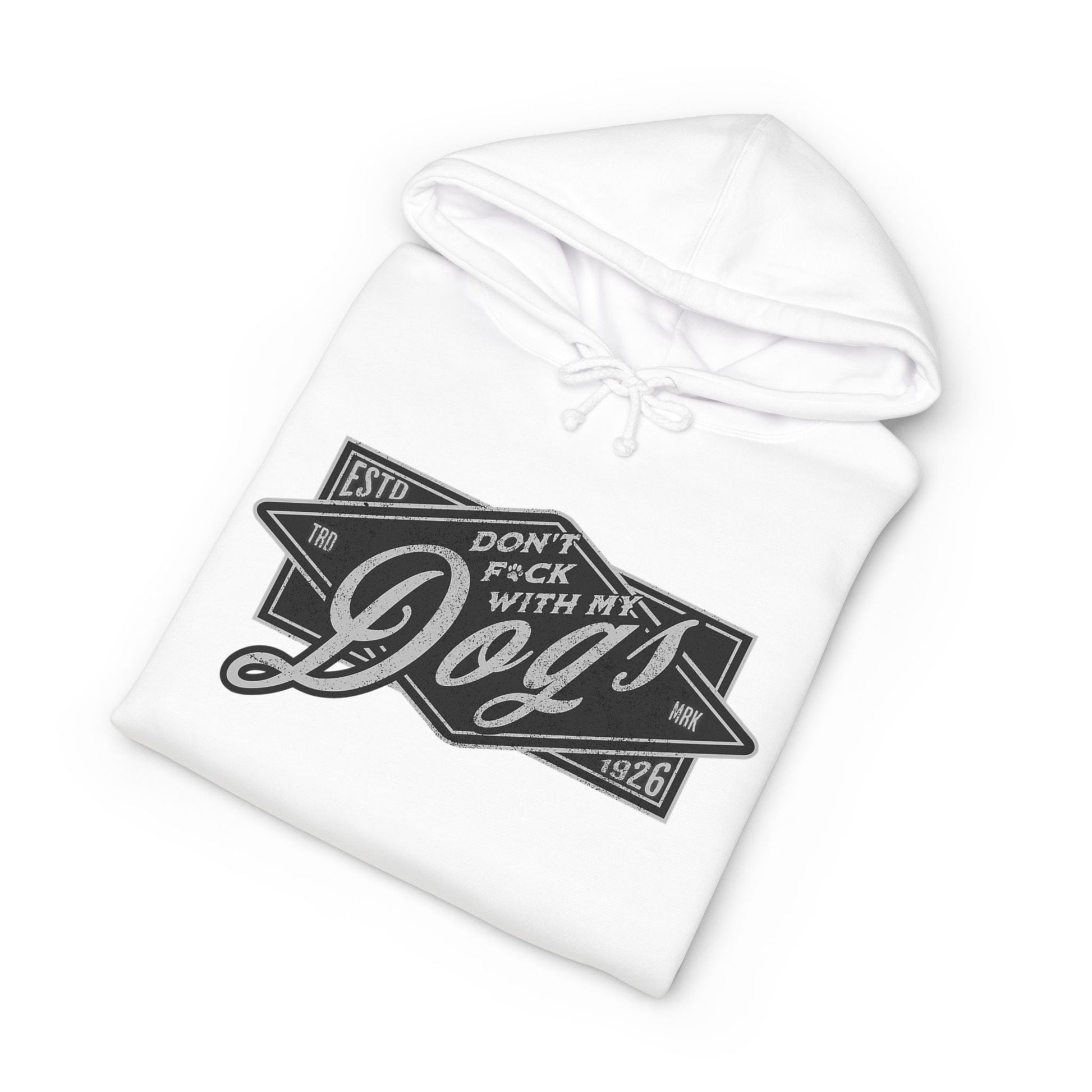 Don’t Fuck With My Dogs hoodies by Harry Peaches
Statement hoodie by Harry Peaches