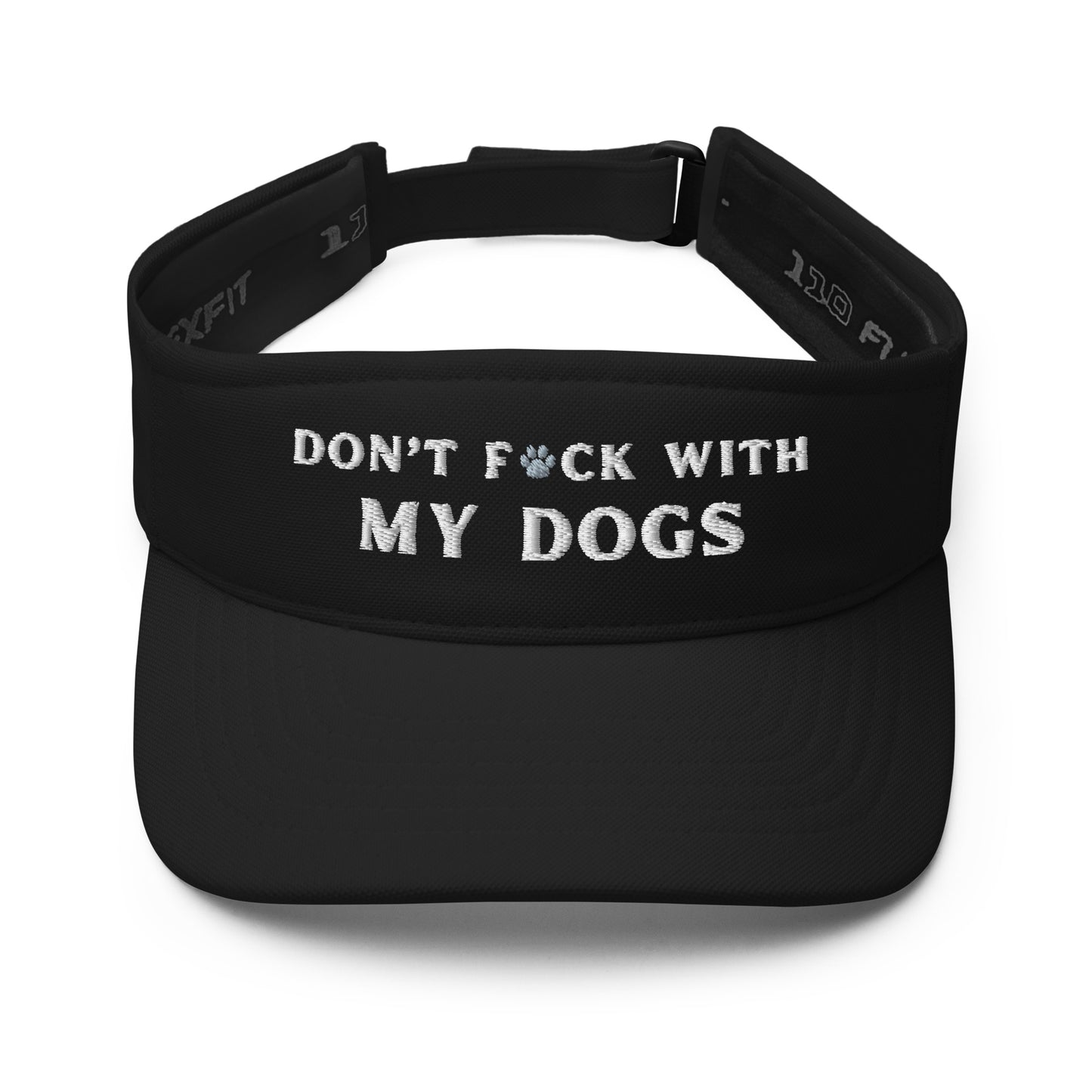 Harry Peaches Dont F*CK With My Dogs Visor - black
