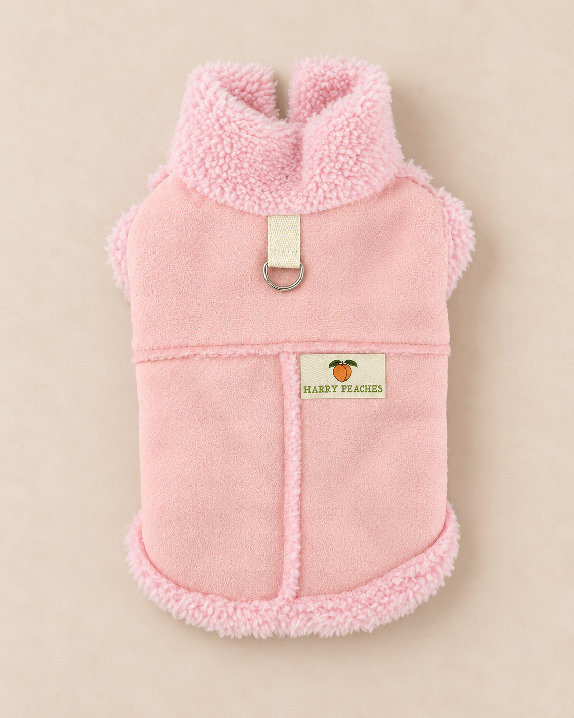 Harry Peaches Fleece Luxury Dog Sweater