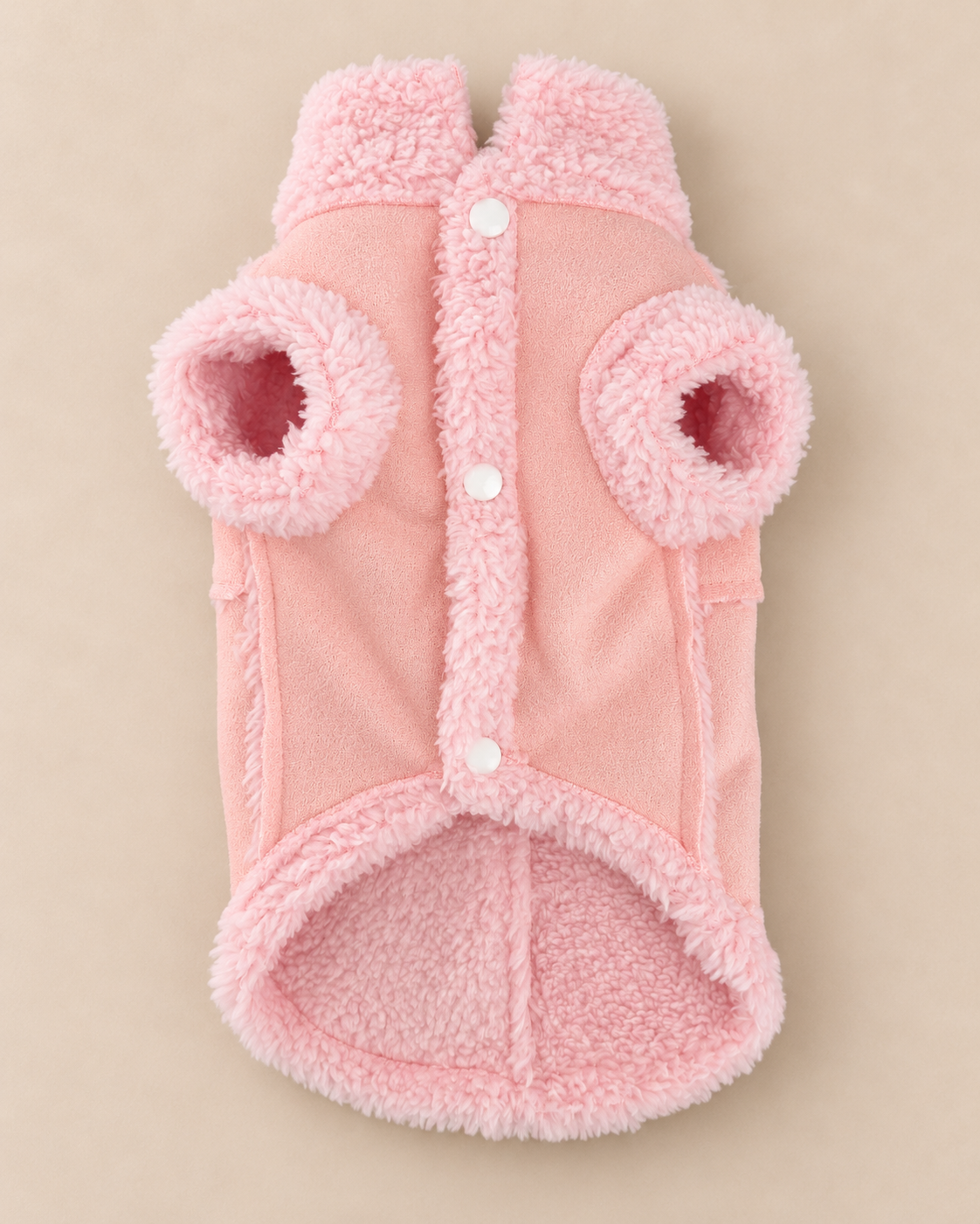 Harry Peaches Fleece Luxury Dog Sweater
