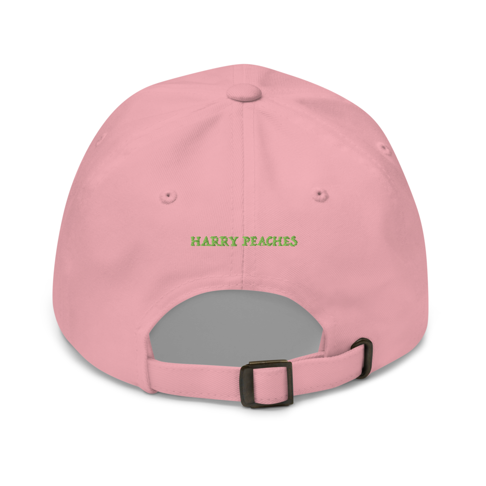 Pink cap with 'Captain Blake' logo on a white background