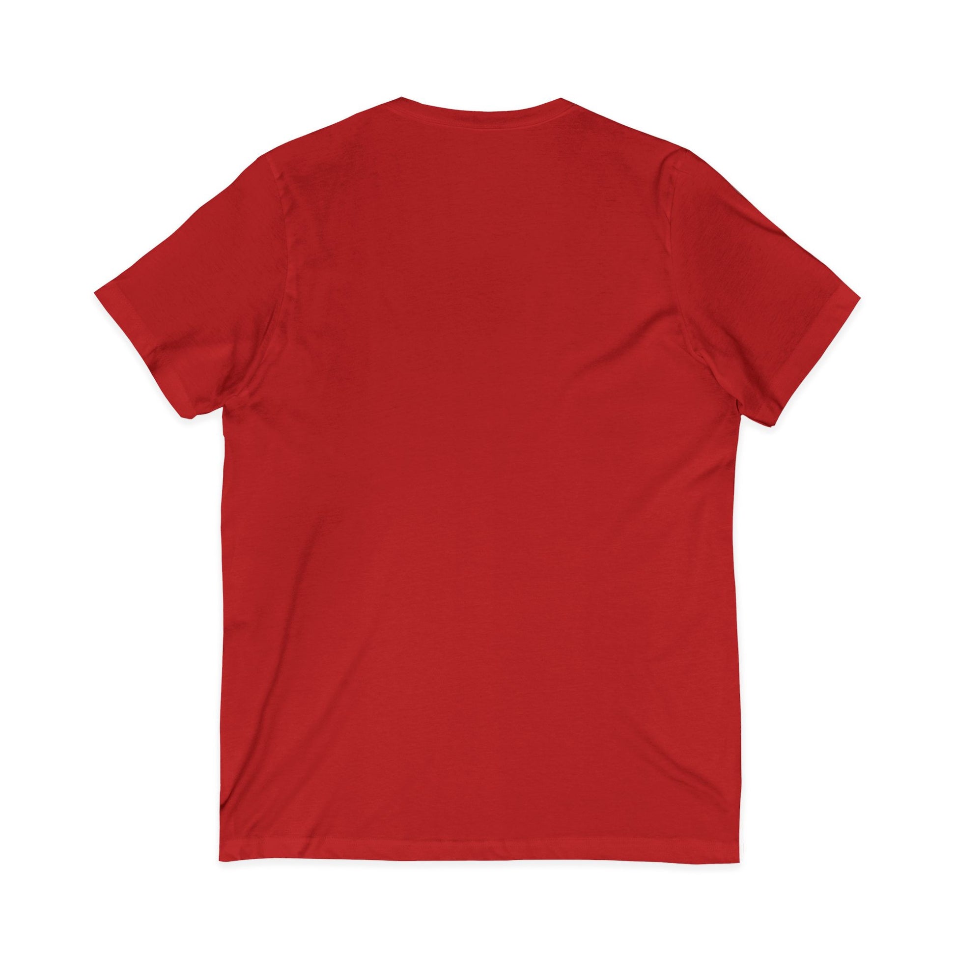 Red t-shirt on a white background